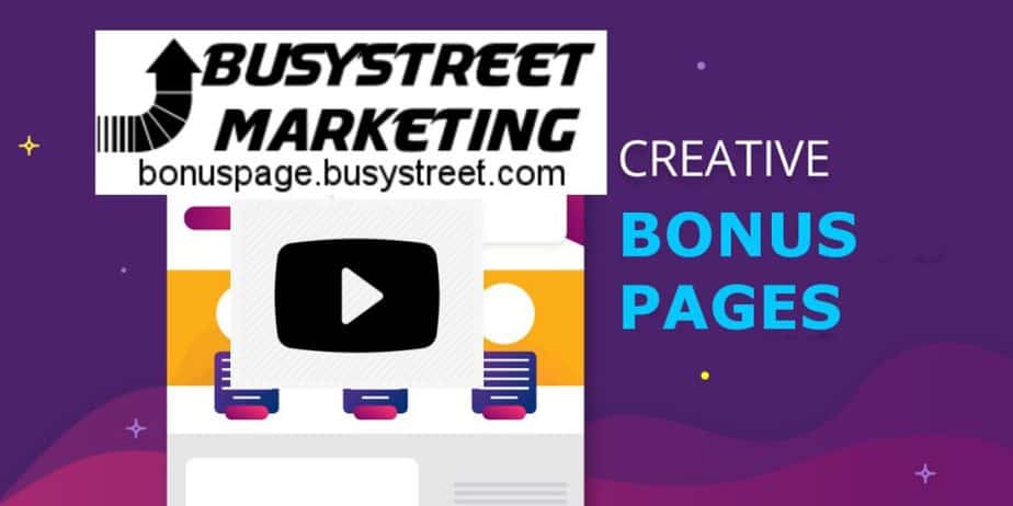 BusyStreet Bonus Page Creator