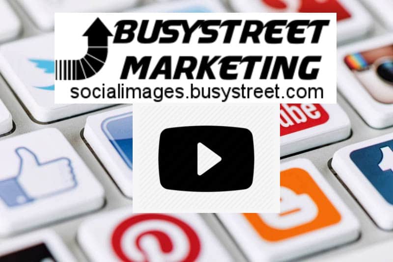 BusyStreet Social Media Image Creator